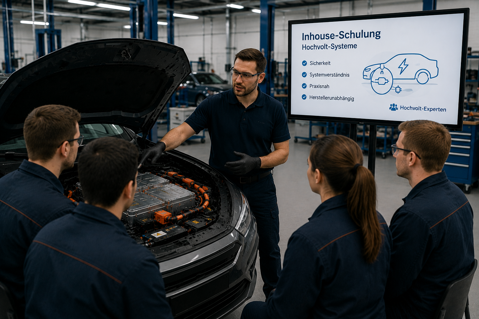 Inhouse-Schulung HV direkt im Betrieb – alle Qualifizierungsstufen