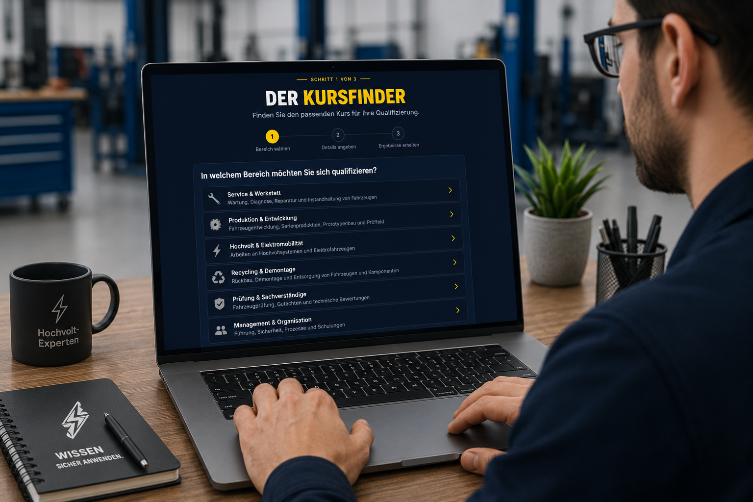 HV-Kursberatung – den richtigen Kurs nach DGUV 209-093 finden